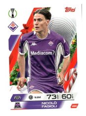 fotbalová kartička 2025-26 Topps Match Attax UCC Winter Collection ACF Florentina 286  Nicolò Fagioli