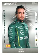 2025 Topps Turbo Attax F1 Aston Martin  49  Fernando Alonso