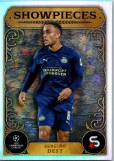 Fotbalová kartička 2023-24 Topps Superstars UEFA Club Competitions Showpieces 22 Sergiño Dest (PSV Eindhoven)