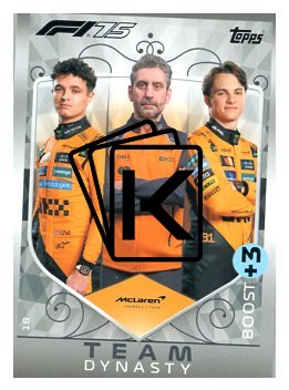 2025 Topps Turbo Attax F1 McLaren F1 Team 18	Norris / Stella / Piastri