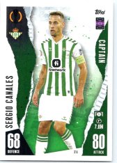 Fotbalová kartička 2023-24 Topps Match Attax UEFA Club Competitions 314 Sergio Canales Real Betis Balompie