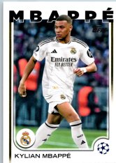 fotbalová kartička 2024-25 Topps UEFA Club Competitions Flagship 1 Kylian Mbappé Real Madrid CF