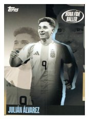 fotbalová kartička 2024-25 Topps Argentina Bona Fide Baller 46 Julián Álvarez