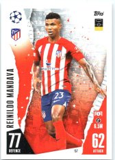 Fotbalová kartička 2023-24 Topps Match Attax UEFA Club Competitions 157 Reinildo Mandawa Atlético de Madrid