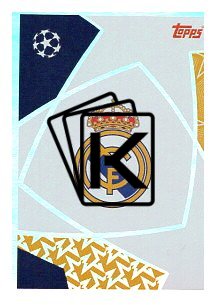2025-26 Topps Champions League Real Madrid C.F. 382 Club Badge
