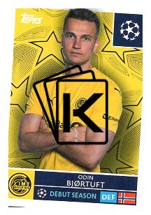 2025-26 Topps Champions League FK Bodø/Glimt 521 Odin Bjørtuft
