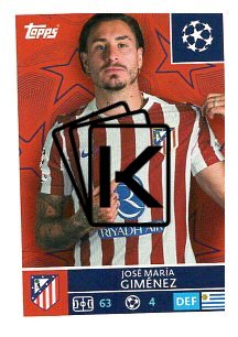 2025-26 Topps Champions League Atlético Madrid 115 José María Giménez