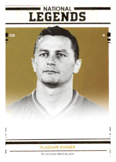 Fotbalová kartička 2019-20 SportZoo National Legends L09 Vladimír Kinder ŠK Slovan Bratislava