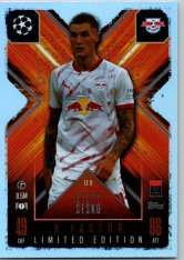 Fotbalová kartička 2024-25 Topps Match Attax EXTRA UEFA Club Competitions Limited Edition LE 9.  Benjamin Šeško (RB Leipzig)