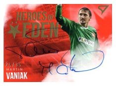 podepsaná karta 2025-26 SportZoo SK Slavia Praha Heroes of Eden /35  HES-MV Maritn Vaniak