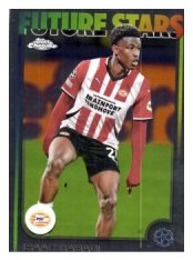 fotbalová kartička 2024-25 Topps Chrome 194 Isaac Babadi, PSV Eindhoven – Future Stars