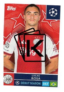 2025-26 Topps Champions League AFC Ajax 50 Lucas Rosa