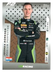 2025 Topps Turbo Attax F1 Aix Racing  F2 Podium Perfections HP 210 Joshua Dürksen