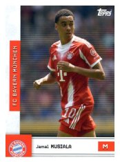 fotbalová kartička 2025-26 Topps Team set FC Bayern Munchen FT-15 Jamal Musiala