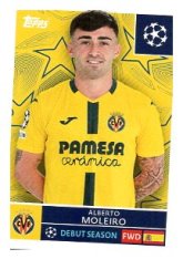 2025-26 Topps Champions League   Villarreal CF 476 Alberto Moleiro