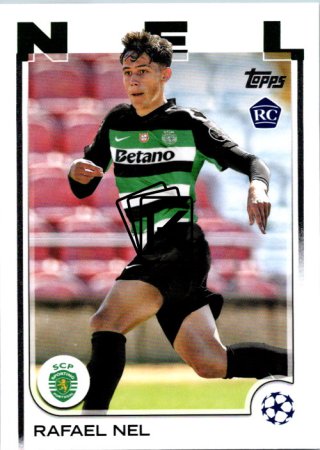 fotbalová kartička 2024-25 Topps UEFA Club Competitions Flagship 132 Rafael Nel RC Sporting Lisabon