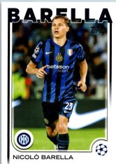 fotbalová kartička 2024-25 Topps UEFA Club Competitions Flagship 23 Nicolò Barella Inter Milan