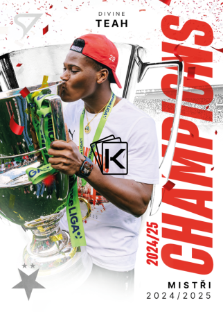 2025-26 SportZoo SK Slavia Praha Champions CH-28 Divine Teah