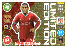 Panini Adrenalyn XL FIFA 365 2021 Limited Edition Vigril Van Dijk Liverpool