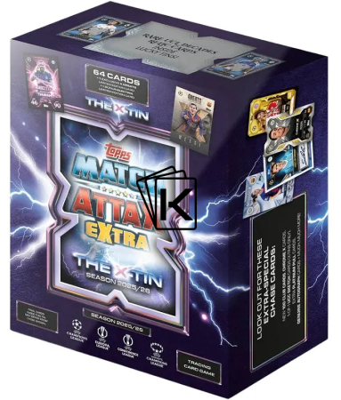 2025-26 Topps Match Attax EXTRA UEFA Club Competitions The X Tin