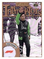 2024 Topps Finest F1 Intimidators ZHO Zhou Guanyu – Stake F1 Team KICK Sauber