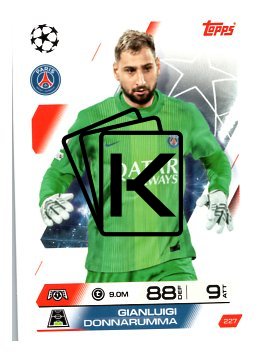 fotbalová kartička 2025-26 Topps Match Attax UCC 227 Gianluigi Donnarumma (Paris Saint-Germain)