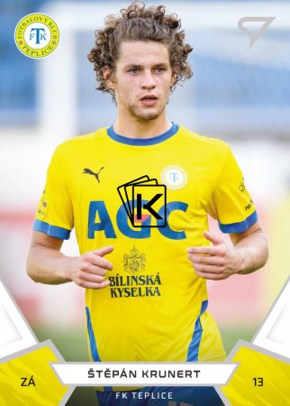 fotbalová kartička 2021-22 SportZoo Fortuna Liga Serie 2 - 303 Štěpán Krunert FK Teplice