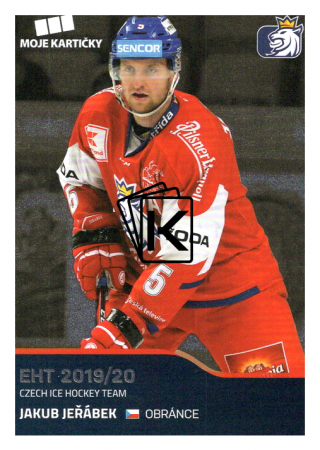 2019-20 Czech Ice Hockey Team  13 Jakub Jeřábek