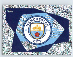 2020-21 Topps Champions League samolepka Logo Manchester City