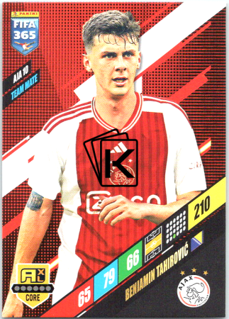 fotbalová karta Panini FIFA 365 2024 Adrenalyn AJA10	Benjamin Tahirovic	AFC Ajax