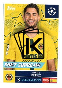 2025-26 Topps Champions League   Villarreal CF 478 Ayoze Perez