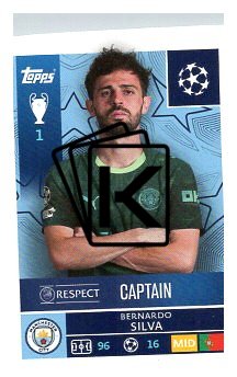 2025-26 Topps Champions League  Manchester City 299 Bernardo Silva