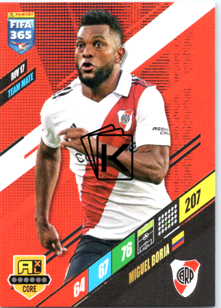 fotbalová karta Panini FIFA 365 2024 Adrenalyn RIV17	Miguel Borja	CA River Plate