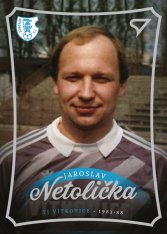 fotbalová kartička 2023 Sportzoo Dekády N-015 JAROSLAV NETOLIČKA TJ VÍTKOVICE