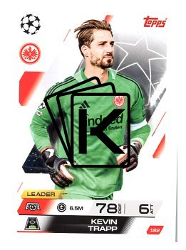 fotbalová kartička 2025-26 Topps Match Attax UCC 182 Kevin Trapp (Eintracht Frankfurt)