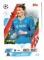 fotbalová kartička 2025-26 Topps Match Attax UCC Winter Collection SSC Napoli 250 Scott McTominay