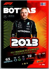 2021 Topps Formule 1 Turbo Attax Rookie Flashback 175 	Valtteri Bottas Mercedes