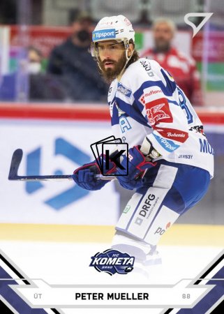 hokejová kartička 2021-22 SportZoo Tipsport Extraliga 123 Peter Mueller HC Kometa Brno