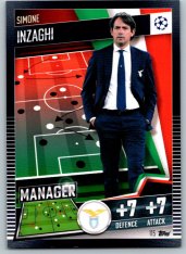 fotbalová kartička 2020-21 Topps Match Attax 101 Champions League 115 Simone Inzaghi SS Lazio