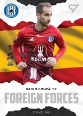 fotbalová kartička SportZoo 2020-21 Fortuna Liga Foreign Forces 25 Pablo González  SK Sigma Olomouc