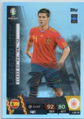 fotbalová karta Topps Match Attax EURO 2024 Legend Signature Style LSS15 Xabi Alonso (Spain)