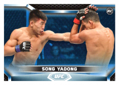 2020 Topps UFC Knockout 54 Song Yadong RC - Featherweight /75