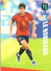 fotbalová karta Panini Top Class 26  Robin Le Normand (Spain)