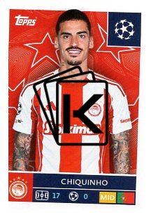 2025-26 Topps Champions League   Olympiacos 336 Chiquinho