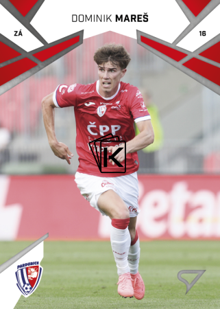 Fotbalová kartička 2024-25 SportZoo Chance Liga Serie 1 FK Pardubice Dominik Mareš 138