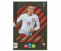Fotbalová kartička Panini Adrenalynl XL World Cup Russia 2018 Limited Edition Piotr Zielinski