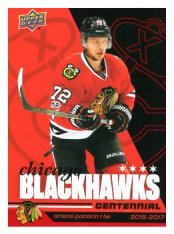 2025-26 Upper Deck Centennial Chicago Blackhawks 98 Artemi Panarin