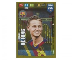 Fotbalová kartička Panini FIFA 365 – 2020 FANS Impact Signing 103 Frenkie De Jong
