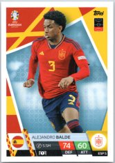 fotbalová karta Topps Match Attax EURO 2024 ESP5 Alejandro Balde (Spain)