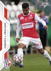 fotbalová kartička SportZoo 2020-21 Fortuna Liga Base 139 Carlos E. L. Cruz Cadu FK Pardubice